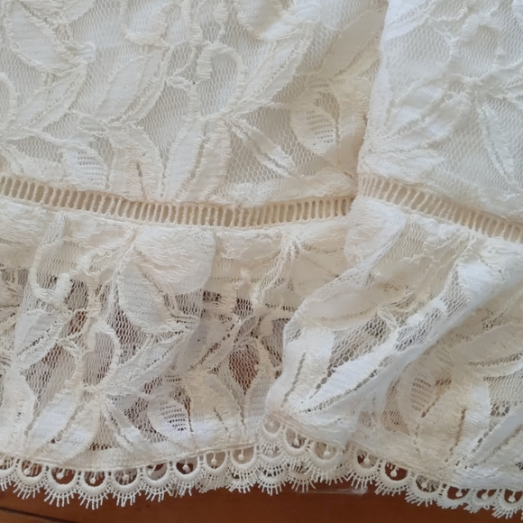 NWT BB Dakota White Lace dress - Picture 3 of 5